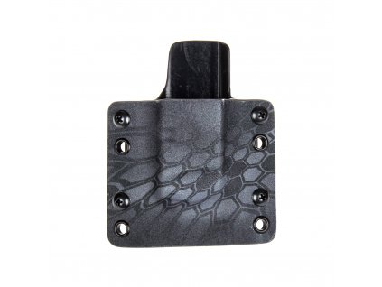 OWB - Glock 17/19/19X/45 - vnější kydexové pouzdro na 1 zásobník - plný sweatguard - kryptek typhon/černá