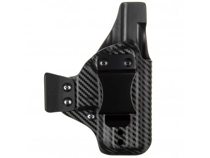 AIWB - Glock 43X Rail - appendix vnitřní kydexové pouzdro - plný sweatguard - ns - carbon