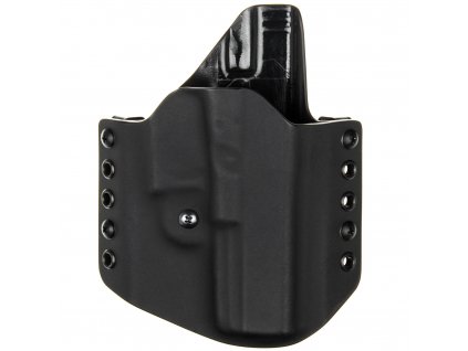 OWB - Glock 20/21 - vnější kydexové pouzdro - poloviční sweatguard - ns - černá/černá