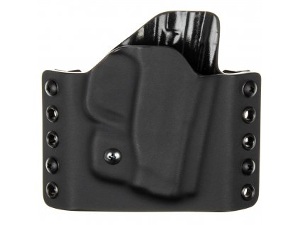 OWB - Smith & Wesson M&P Bodyguard - vnější kydexové pouzdro - poloviční sweatguard - ns - černá/černá