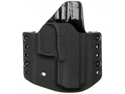 OWB - Walther P99 - vnější kydexové pouzdro - poloviční sweatguard - černá/černá