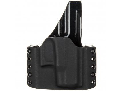 OWB - Glock 26/27 - vnější kydexové pouzdro - plný sweatguard - černá/černá