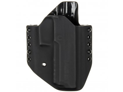 OWB - SIG Sauer P320 Full-Size/X-Five - vnější kydexové pouzdro - poloviční sweatguard - černá/černá