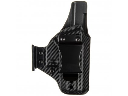 AIWB - Glock 43/43X - appendix vnitřní kydexové pouzdro - plný sweatguard - ns - carbon