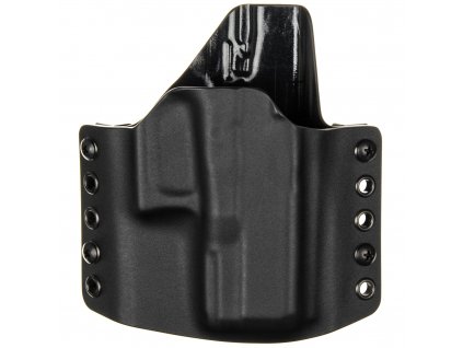OWB - Glock 29 - vnější kydexové pouzdro - poloviční sweatguard - černá/černá