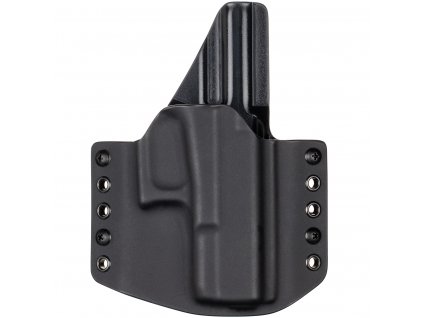 OWB - Glock 19/23/32 - Glock 19X/45 - vnější kydexové pouzdro - plný sweatguard - černá/černá