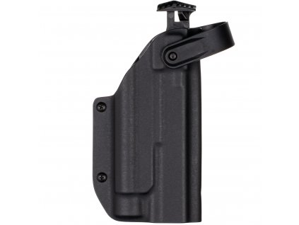 TAC - Glock 17/19 - Glock 19X/45 + Streamlight TLR-1 HL - AUTO pojistka - taktické kydexové pouzdro - černá