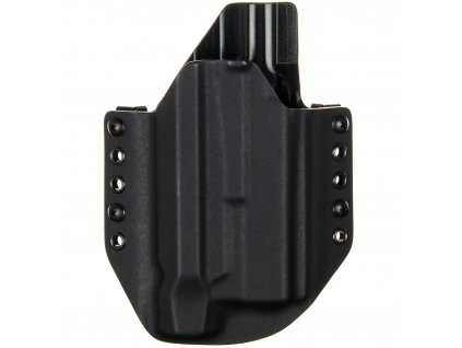 OWB - Glock 17 Gen5 + Inforce WILD2 - vnější kydexové pouzdro - poloviční sweatguard - černá/černá