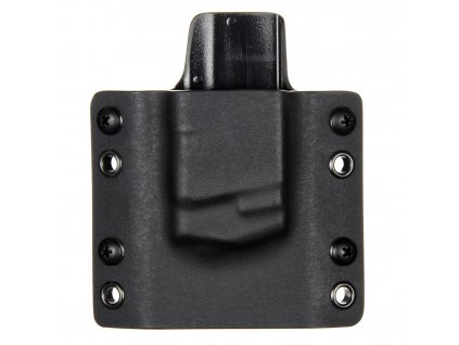 OWB - Glock 36 - vnější kydexové pouzdro na 1 zásobník - plný sweatguard - černá/černá