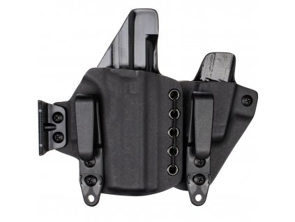 AIWB - Glock 42 + zásobník - appendix vnitřní kydexové pouzdro - plný/plný sweatguard - ns - černá