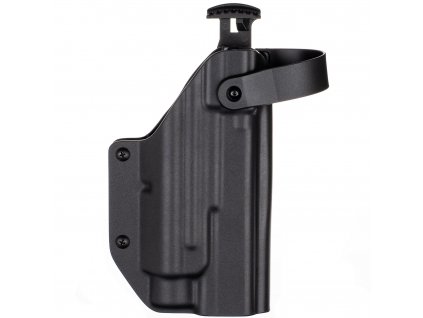 TAC - Glock 17/22/31 + Streamlight TLR-2 - AUTO pojistka - taktické kydexové pouzdro - černá 3 mm