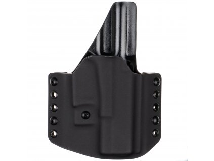 OWB - Glock 19/23/32 - Glock 19X/45 MOS - vnější kydexové pouzdro - plný sweatguard - ns - černá/černá