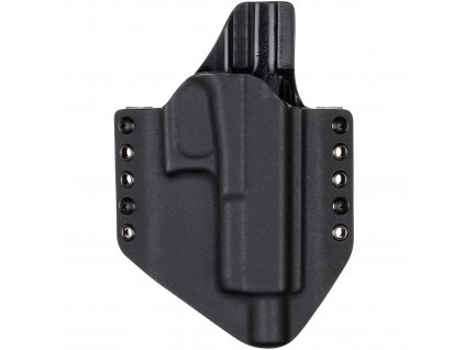 OWB - Glock 17 Gen5 + ZÁVIT - vnější kydexové pouzdro - poloviční sweatguard - černá/černá