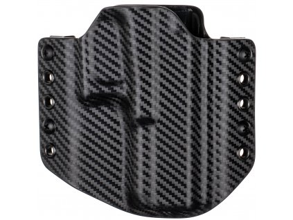 OWB - Glock 17/22/31 - vnější kydexové pouzdro - bez sweatguardu - carbon/černá