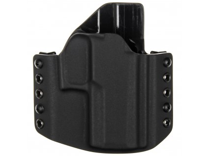 OWB - SIG Sauer P320 M18 - vnější kydexové pouzdro - poloviční sweatguard - černá/černá