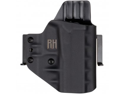 FROGY - Glock 43/43X - Glock 43X Rail MOS - vnější kydexové pouzdro - poloviční sweatguard - černá