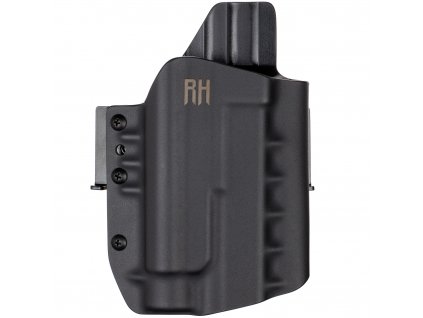 FROGY - Glock 17/22/31 + Streamlight TLR-1 HL - vnější kydexové pouzdro - poloviční sweatguard - černá
