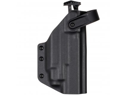 TAC - Glock 17/19 - Glock 19X/45 + Streamlight TLR-8 - AUTO pojistka - taktické kydexové pouzdro - černá 3 mm