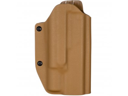 TAC - Glock 17/19 - Glock 19X/45 + Surefire X300U - taktické kydexové pouzdro - coyote hnědá 3 mm