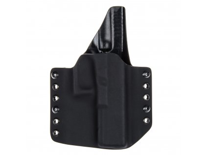 OWB - Glock 17/22/31 - vnější kydexové pouzdro - plný sweatguard - černá/černá