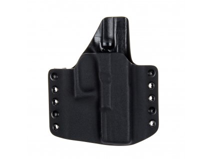 OWB - Glock 20/21 - vnější kydexové pouzdro - poloviční sweatguard - černá/černá