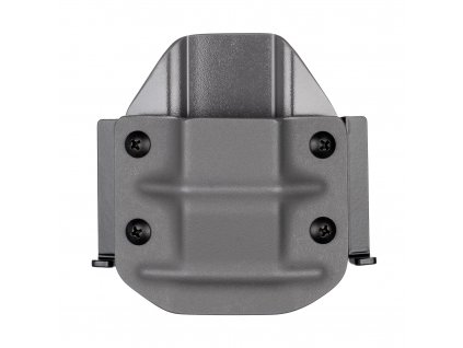 FROGY 1M - CZ P-10 C/F/S/SC - CZ P-07/09 - vnější kydexové pouzdro na 1 zásobník - plný sweatguard - tmavě šedá/tmavě šedá