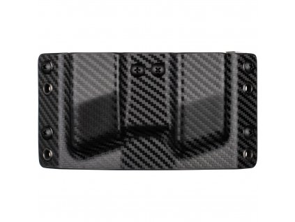 OWB - CZ Shadow 2 / Compact / CARRY - vnější kydexové pouzdro na 2 zásobníky - bez sweatguardu - carbon/tmavě šedá