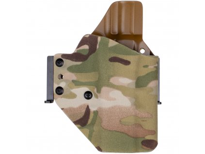 FROGY - Glock 17/22/31 - vnější kydexové pouzdro - poloviční sweatguard - multicam wrap