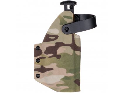 TAC - Glock 17/19 MOS - Glock 19X/45 + Streamlight TLR-7 X - AUTO pojistka - taktické kydexové pouzdro - multicam wrap