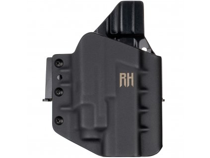 FROGY - Glock 17/22/31 + Streamlight TLR-8A - vnější kydexové pouzdro - poloviční sweatguard - černá