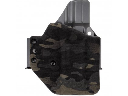 FROGY - Glock 19/23/32 - Glock 19X/45 -  Glock 26 - vnější kydexové pouzdro - poloviční sweatguard - multicam black wrap