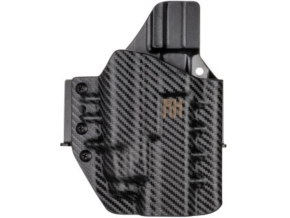 FROGY - Glock 17/22/31 + Streamlight TLR-7 X - vnější kydexové pouzdro - poloviční sweatguard - carbon