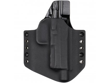 OWB - Canik TP9 SF Elite - vnější kydexové pouzdro - poloviční sweatguard - černá/černá