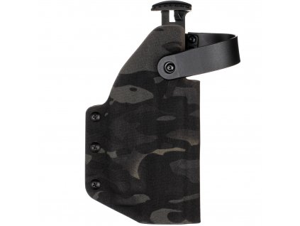 TAC - Glock 17/19 MOS - Glock 19X/45 + Streamlight TLR-7 X - AUTO pojistka - taktické kydexové pouzdro - multicam black wrap