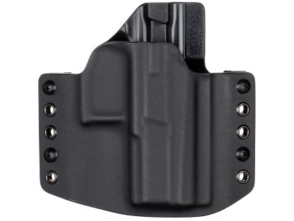 OWB - CZ P-09 C NOCTURNE - vnější kydexové pouzdro - poloviční sweatguard - černá/černá