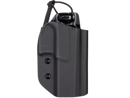 TAC - CZ P-10 C - taktické kydexové pouzdro - bungee - černá