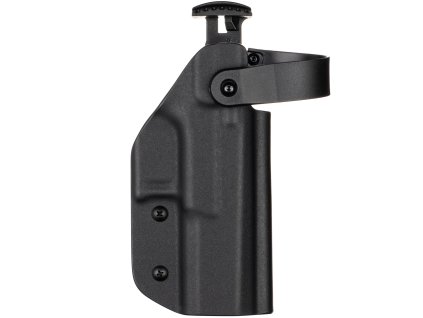 TAC - CZ P-10 C OR SR - AUTO pojistka - taktické kydexové pouzdro - černá 3 mm