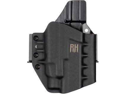 FROGY - Glock 19/23/32 - Glock 19X/45 + Streamlight TLR-7 HL-X - vnější kydexové pouzdro - poloviční sweatguard - černá