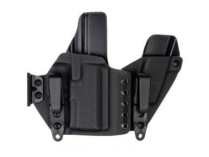AIWB - Canik METE MC9 + zásobník - appendix vnitřní kydexové pouzdro - plný/plný sweatguard - ns - černá