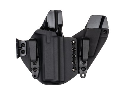 AIWB - CZ 75 P-01 Ω - CZ 75 D Compact - CZ 75 Compact Shadow Line + zásobník - appendix vnitřní kydexové pouzdro - plný/plný sweatguard - ns - černá