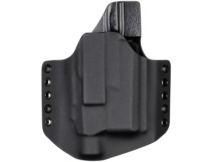 OWB - CZ P-10 C OR + Fenix GL23R - vnější kydexové pouzdro - poloviční sweatguard - černá/černá