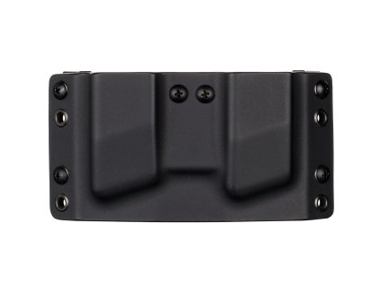 OWB - Walther PDP - vnější kydexové pouzdro na 2 zásobníky - bez sweatguardu - černá/černá