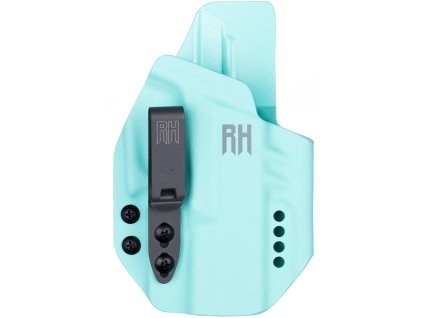 CROCY - Glock 19 Gen3-5 - Glock 19X/45 - appendix vnitřní kydexové pouzdro - tiffany blue