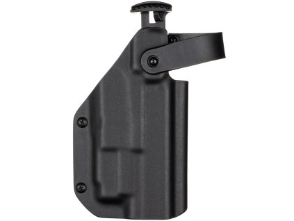TAC - Glock 17/19 MOS - Glock 19X/45 + Glock GTL II - AUTO pojistka - taktické kydexové pouzdro - černá 3 mm