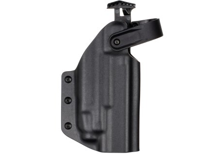 TAC - Glock 17/19 MOS - Glock 19X/45 + Glock GTL II - AUTO pojistka - taktické kydexové pouzdro - černá 3 mm