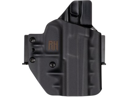 FROGY - CZ P-09 F NOCTURNE - vnější kydexové pouzdro - poloviční sweatguard - černá
