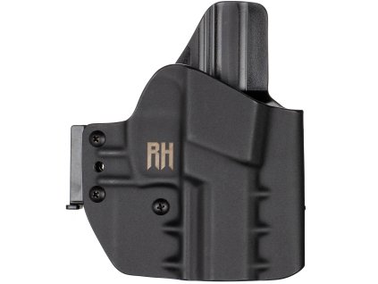 FROGY - Heckler & Koch SFP9 SK - vnější kydexové pouzdro - poloviční sweatguard - černá