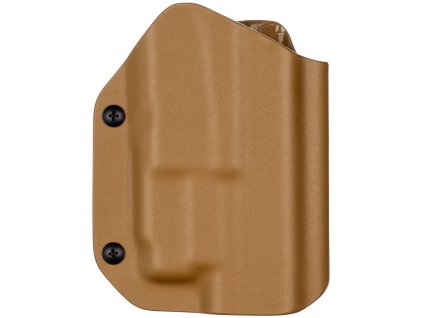 TAC - Glock 17/19 - Glock 19X/45 + Glock GTL II - taktické kydexové pouzdro - coyote hnědá 3 mm