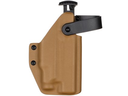 TAC - Glock 43X/48 Rail MOS + Streamlight TLR-7 Sub - AUTO pojistka - taktické kydexové pouzdro - coyote hnědá 3 mm