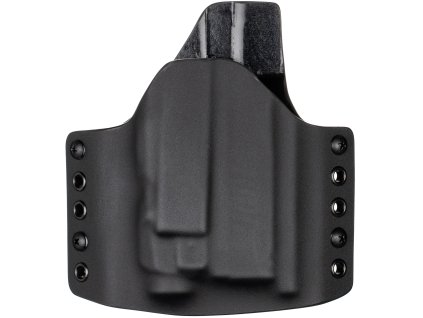 OWB - SIG Sauer P365-XMACRO + Streamlight TLR-7 X - vnější kydexové pouzdro - poloviční sweatguard - černá/černá